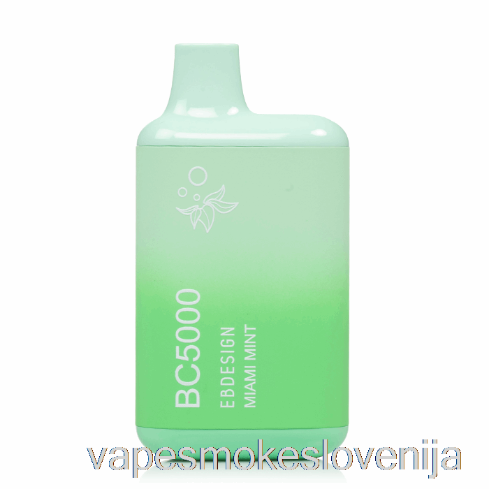 Vape Slovenija Bc5000 Za Enkratno Uporabo Miami Mint